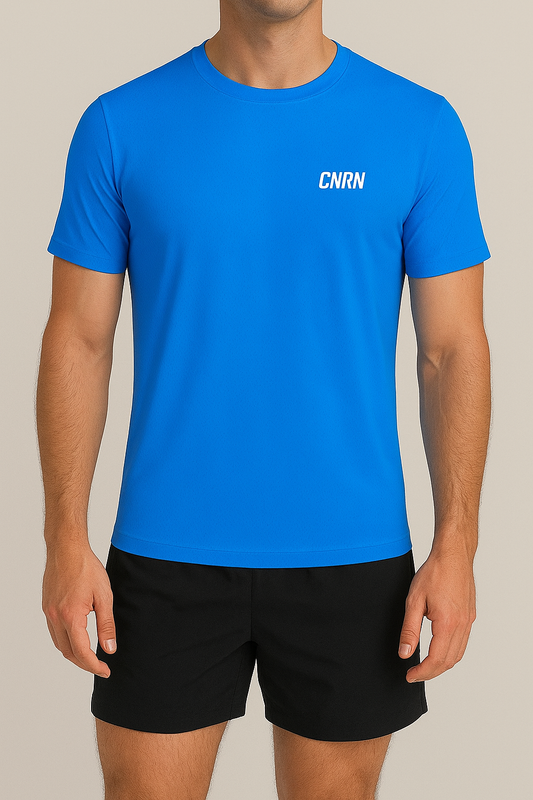 FLASH BLUE - CNRN MENS GYM TOP