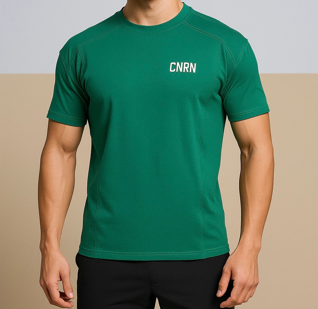 Crew Neck Men’s T shirt (Green)