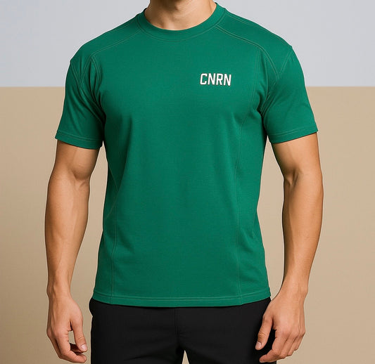 Crew Neck Men’s T shirt (Green)