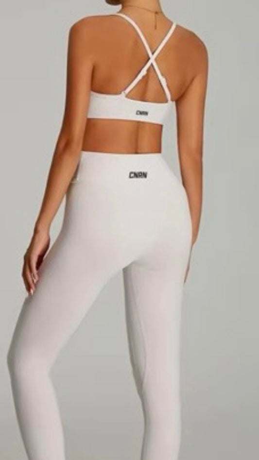 PULSE ARCTIC WHITE WOMENS LEGGING SET