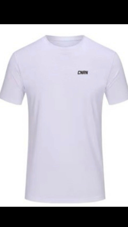 FLASH WHITE - CNRN MENS GYM TOP