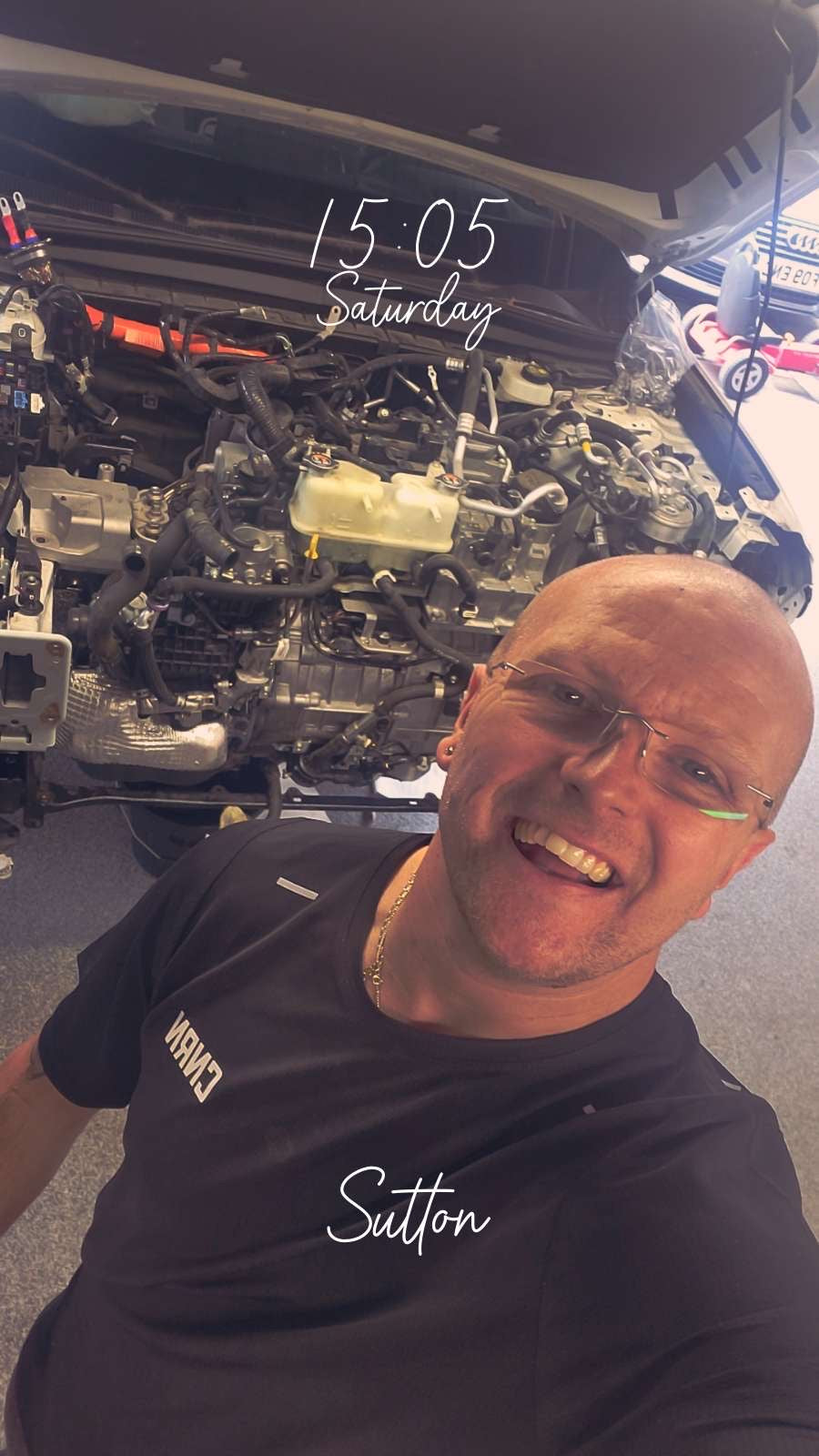 Breathable O Neck T-Shirt (Black)