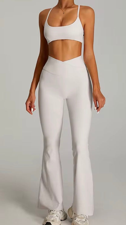 FLOW ARCTIC WHITE WOMENS FLARE SET