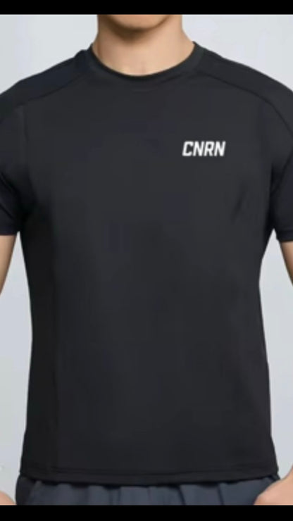 Crew Neck Mens T-Shirt (Black)