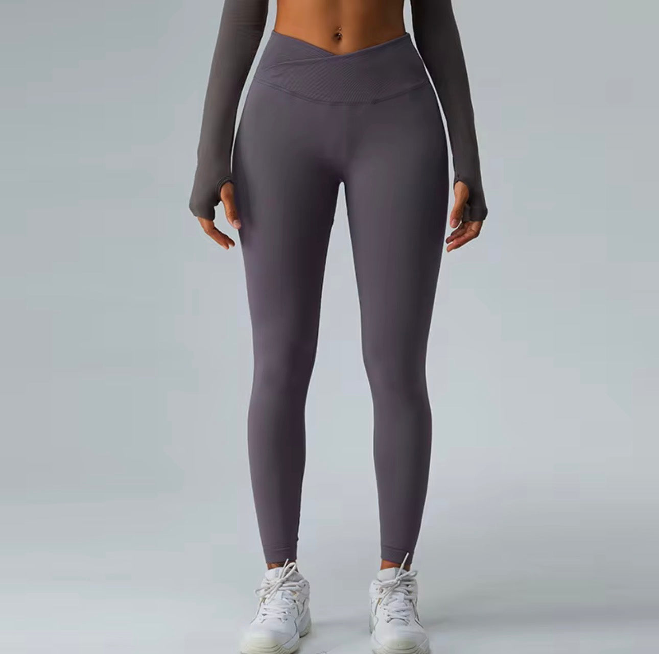 SCRUNCH BUM - GREY